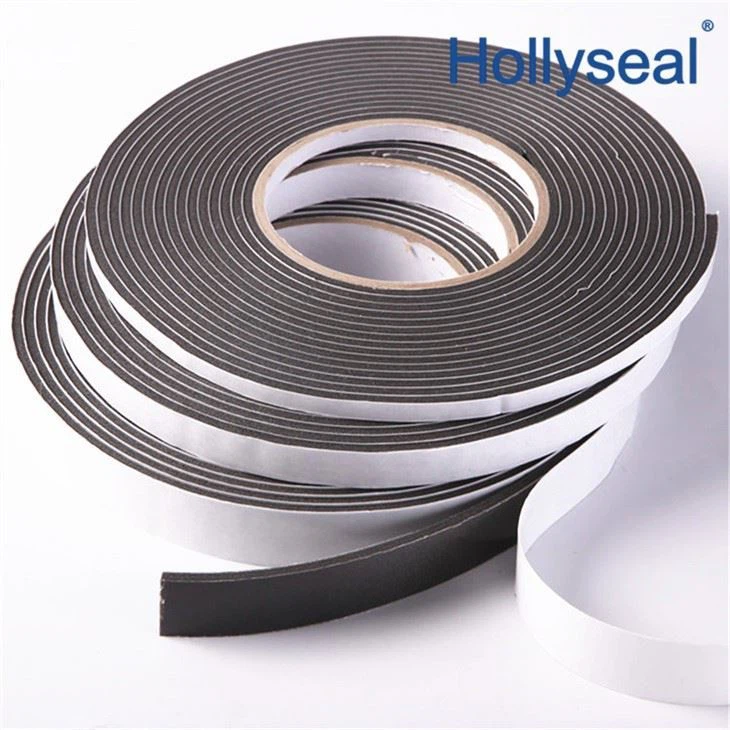 Black PVC Foam Insulation Tape