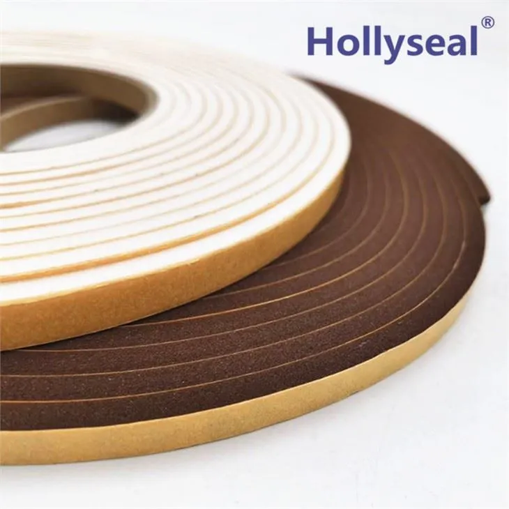 Single Sided Low Density PVC sponge Foam Tape
