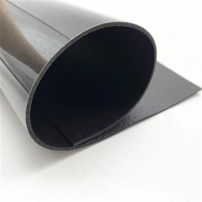 Low Density Slow Recovery 1.5mm Thick PVC Foam With PET Film For Door Frames