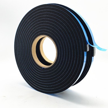 Medium Density Blue Film PVC Foam Glazing Tape For Skylight Systems
